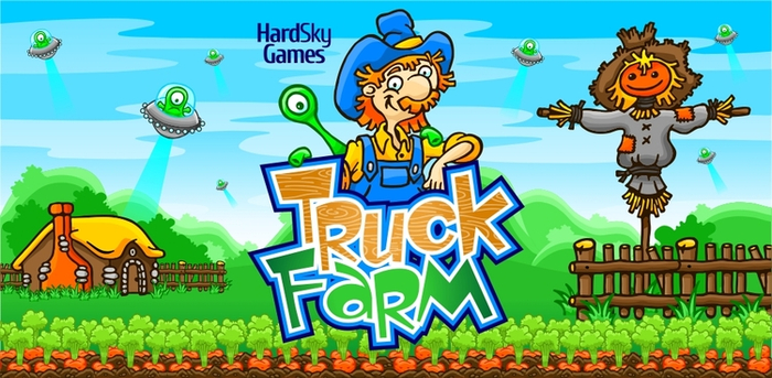 Дизайн и графика для игры «Truck Farm» - картинка для рекламы