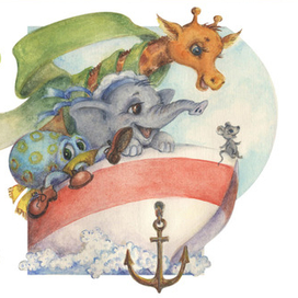 Обложка к книжке-вырубке "Сто шарфов"