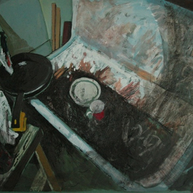 в мастерской