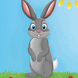 Зайчик / rabbit / illustration