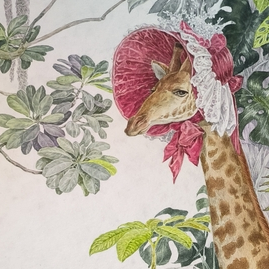 Без названия. Максим Л. Леонтьев. Бумага, акварель. 2025 год.