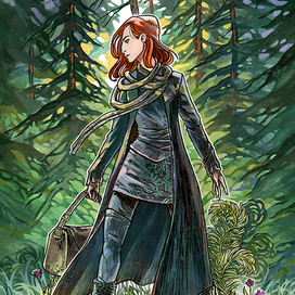 Иллюстрация для настольной игры "Лес"