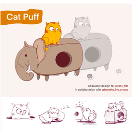 Бренд-персонаж Котёнок Паф