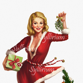 Christmas Pinup 2