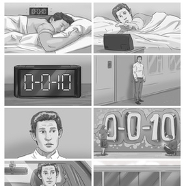 Сториборд для сети Связной