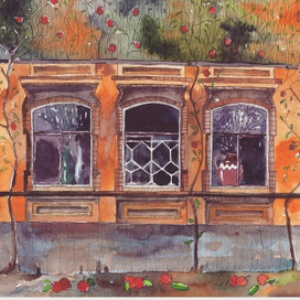 Осенние окно