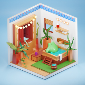 Isometric room