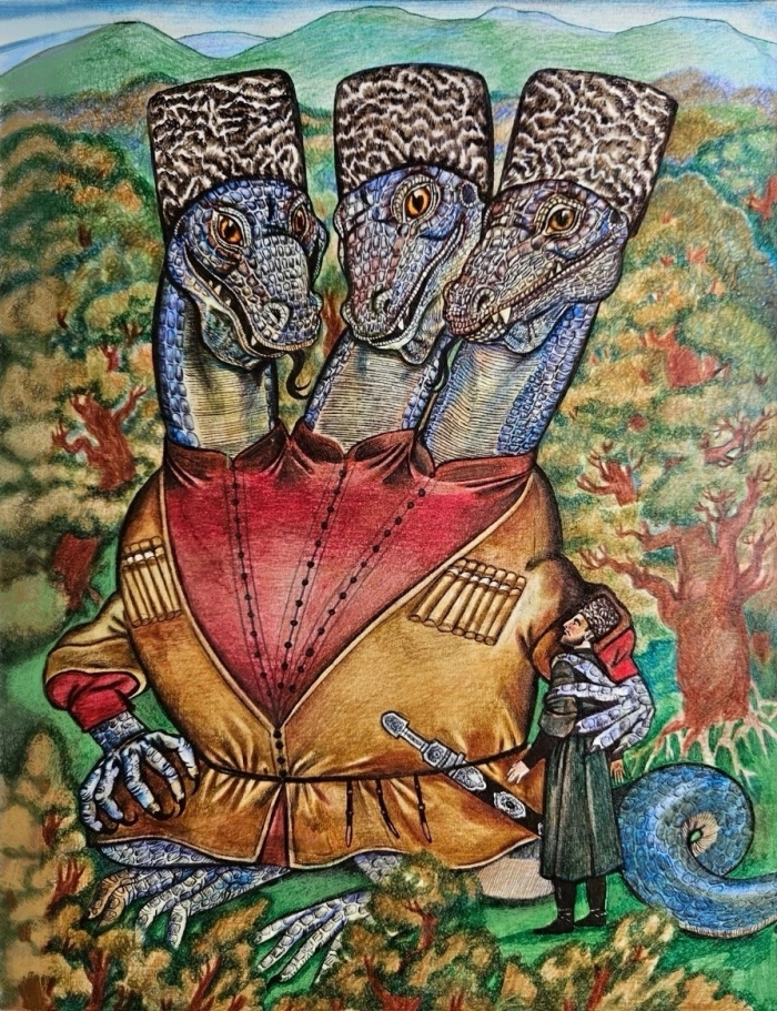 ,,чеченские сказки,, изд. Бхв