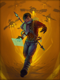 Персонаж sci-fi.