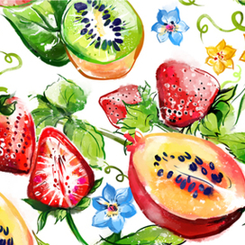 ТРОПИК. ДЕКОР ПОСУДЫ.