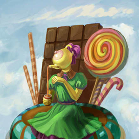 Девочка чайник 