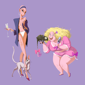 Дизайн персонажей