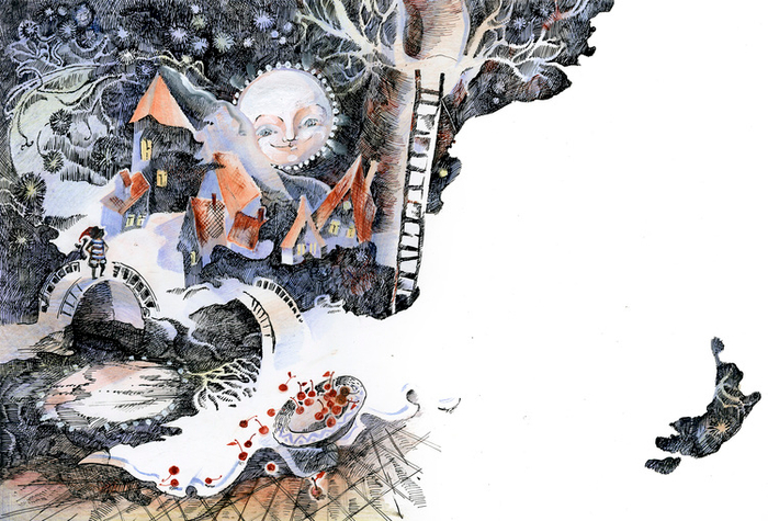 Что, луны бывают у вас?