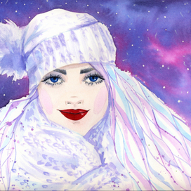 Девушка-зима