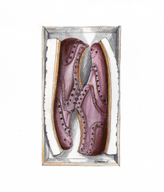 Пара Grenson Archie (Burgundy)