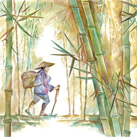 Повесть о старике Такэтори - 1