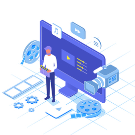 Video Production Illustration