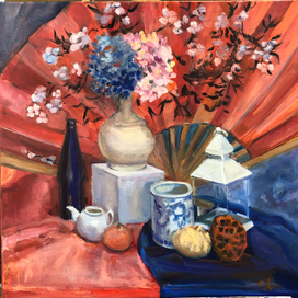 Натюрморт с веером