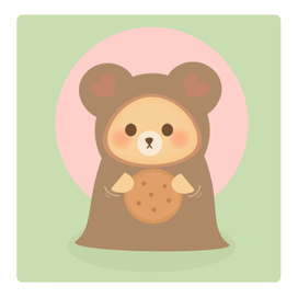 Мишка в костюмчике