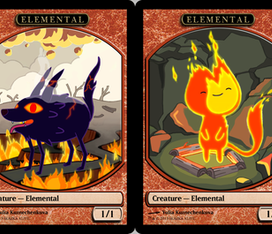 Токены для карточной игры Magic the Gathering