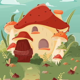 Грибной дом