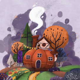 Тыквенный домик