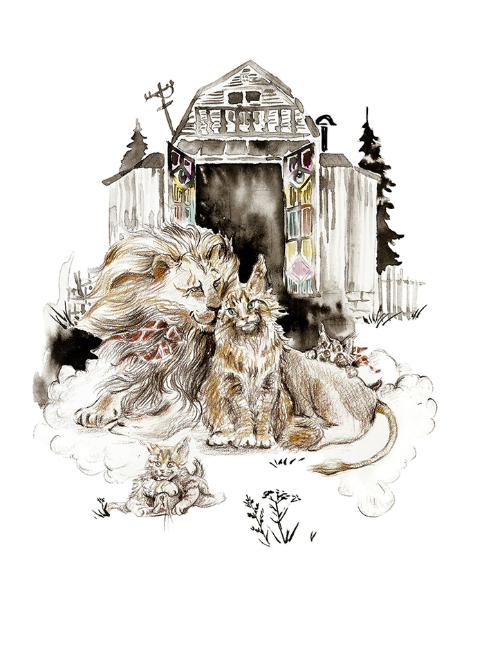 Иллюстрация к книге Ю. Чернухиной "Отрывкин"