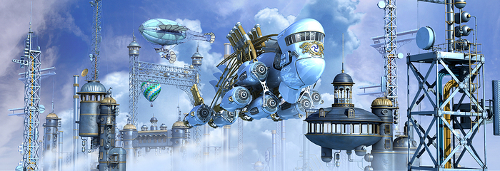 3d иллюстрация для шапки сайта