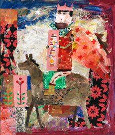 Волхв с подарком №2