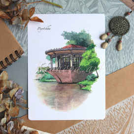 Павильон на воде