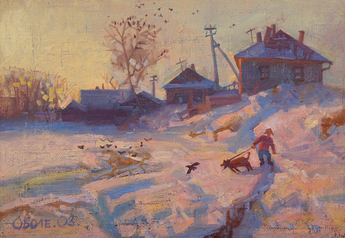 Собака и ворона