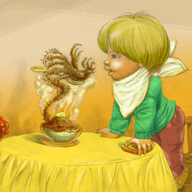 кашневая греча