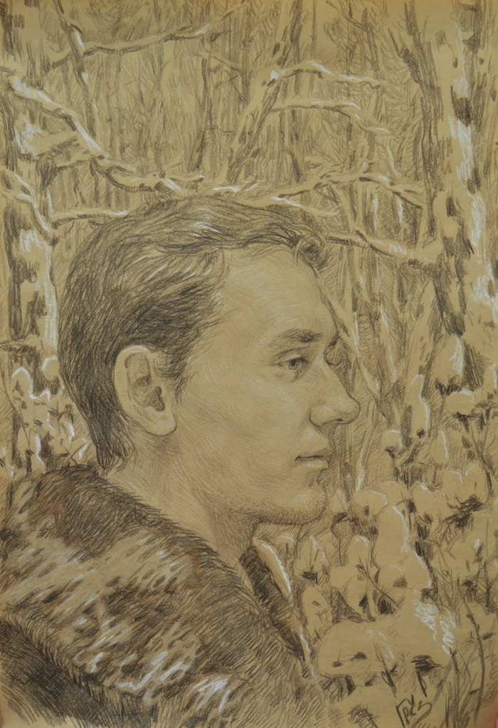 из серии Профили Петербурга