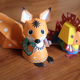 Лиса и петух