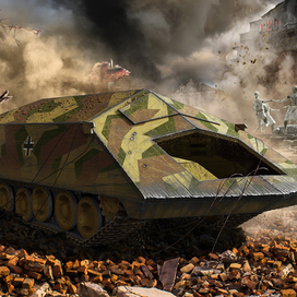 Rammtiger (box art for Das Werk & Amusing Hobby)