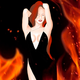 Женщина-огонь