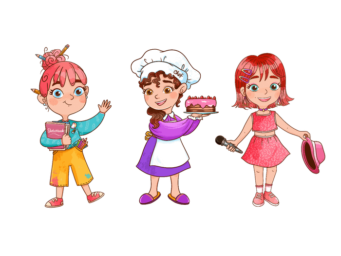 Персонажи творческие сёстры