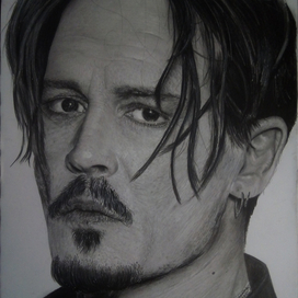 Портрет Johnny Depp (pencil)