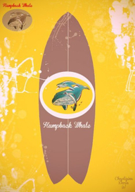 Дизайн досок для серфинга (лиловая)