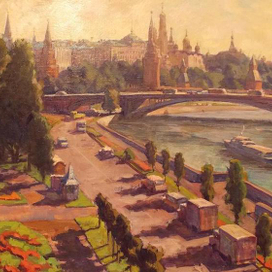 Утренний Кремль