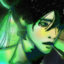 Fallen angels (иллюстрация вдохновлённая кинокартиной Вонг Карвая «Падшие Ангелы»)