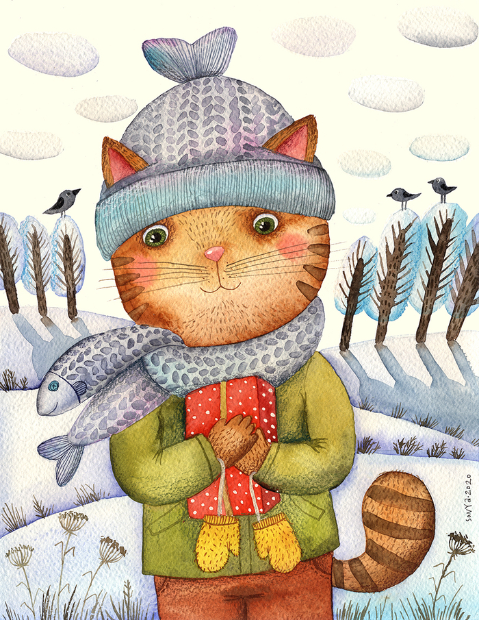 "Солнечный денёк" 🌞🐱