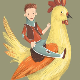 Храбрый, смелый петушок. Цок! Цок!