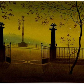 Сумерки в Летнем саду