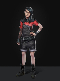 девушка панк 