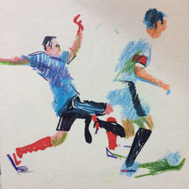 футбол.скетчи