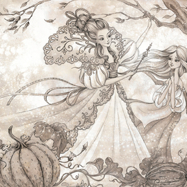 Золушка (эскиз) 2