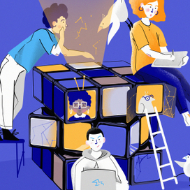 Иллюстрация для стартап проекта