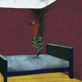 silent book (тихая книга) "Цветок" (фрагмент)