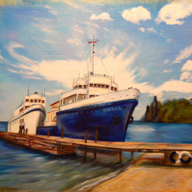 Серия картин "БАЙКАЛ"